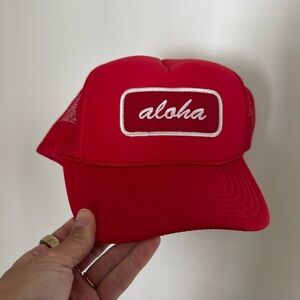 Aloha trucker hat